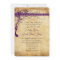 Mediaeval Renaissance Purple Faux Parchment