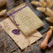 Mediaeval Renaissance Purple Faux Parchment