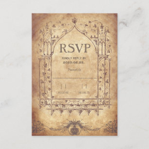 Mediaeval RSVP Card