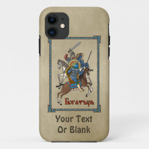 Mediaeval Russian Bogatyr iPhone 11 Case