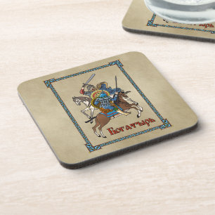 Mediaeval Russian Bogatyr Coaster