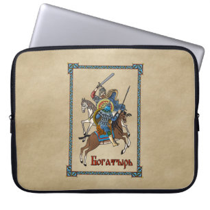 Mediaeval Russian Bogatyr Laptop Sleeve