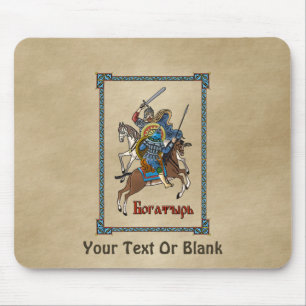 Mediaeval Russian Bogatyr Mouse Pad