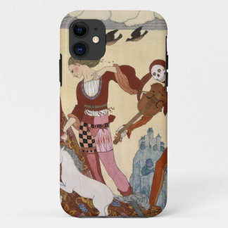 Mediaeval Scene by Georges Barbier iPhone 11 Case