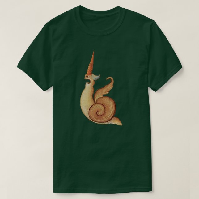 Mediaeval "Screaming Snail" T-Shirt (Design Front)