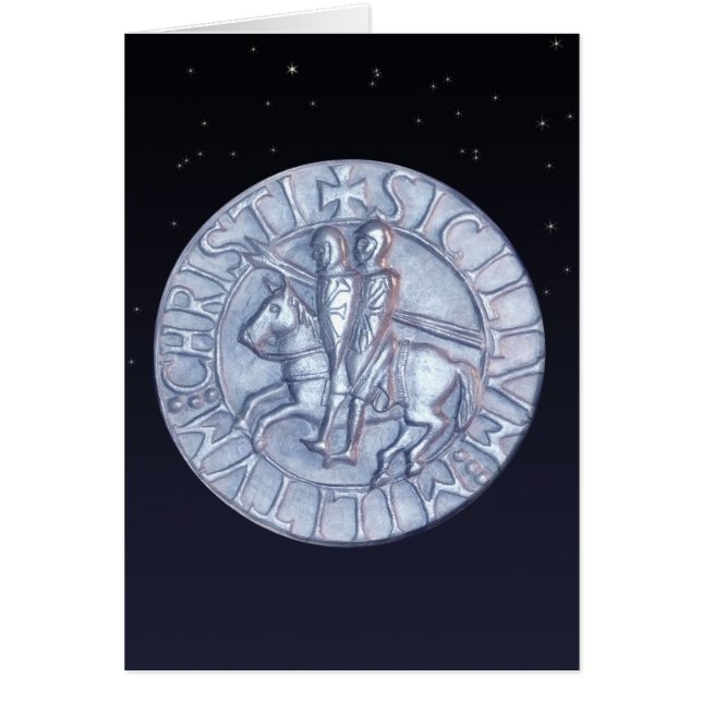 Mediaeval Seal of the Knights Templar (Front)