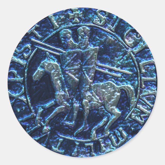 Mediaeval Seal of the Knights Templar (Front)