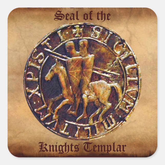 Mediaeval Seal of the Knights Templar (Front)