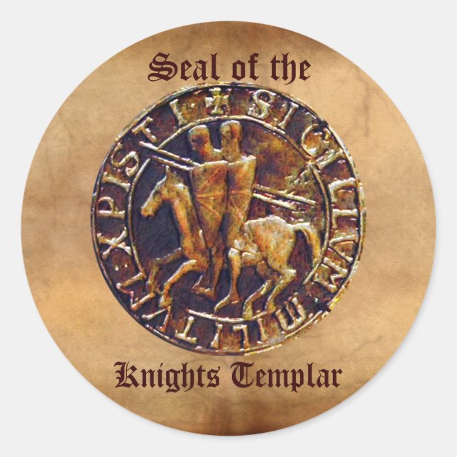 Mediaeval Seal of the Knights Templar (Front)