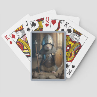 Mediaeval Shield Rat Playing Cards