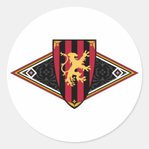 Mediaeval Shield Sticker