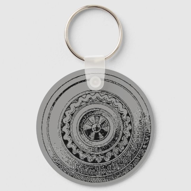 Mediaeval Shields Keychain (Front)