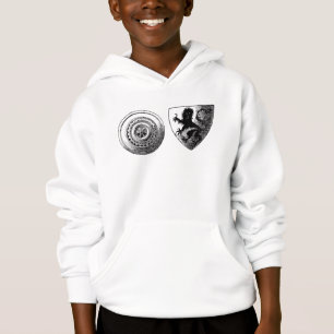 Mediaeval Shields Kid's Hooded Sweatshirt