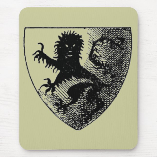 Mediaeval Shields Mouse Pad (Front)