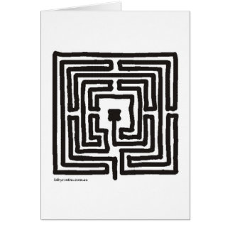 mediaeval small labyrinth square