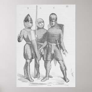 Mediaeval Soldiers Poster