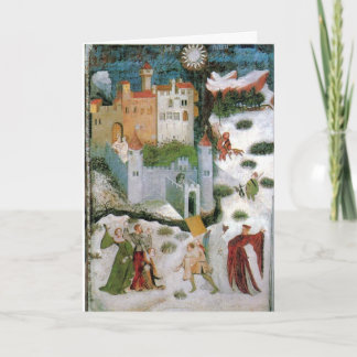 Mediaeval Solstice Card