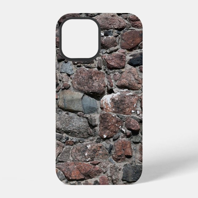 Mediaeval stone wall texture backgroundabstract, a iPhone case (Back)
