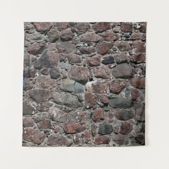 Mediaeval stone wall texture backgroundabstract, a tapestry (Front)