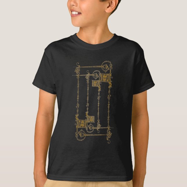 Mediaeval Style Border Shirt (Front)