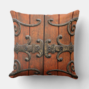 Mediaeval style pillow with gothic decor