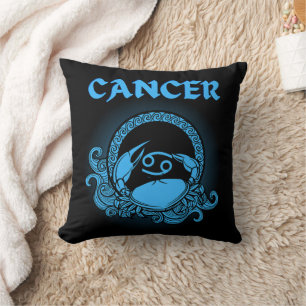 Mediaeval Style Zodiac Cancer Cushion