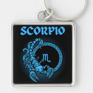 Mediaeval Style Zodiac Scorpio Key Ring