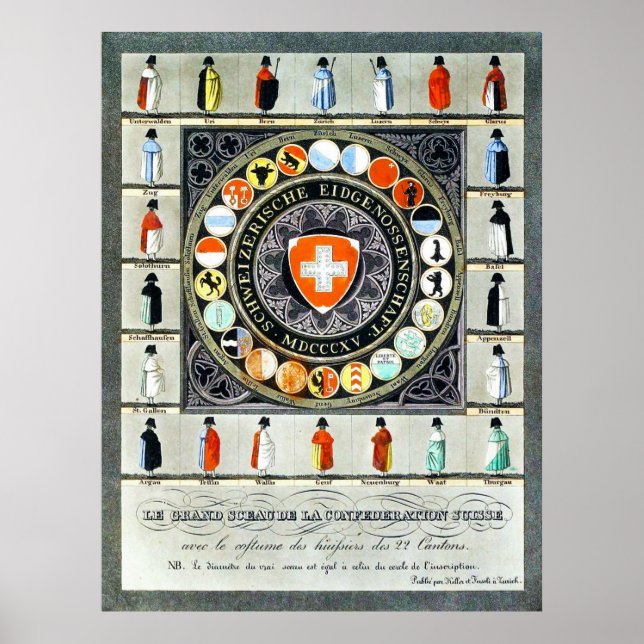 Mediaeval Swiss Poster (Front)