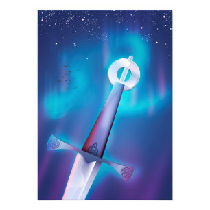 Mediaeval Sword Photo Print