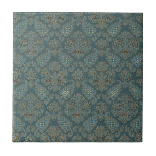 mediaeval textile pattern texture tapestry backgro ceramic tile