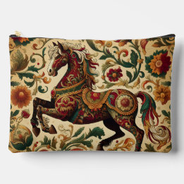 Mediaeval The Enchanted Steed in Bloom Accessory Pouch