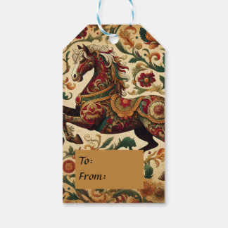 Mediaeval The Enchanted Steed in Bloom Gift Tags