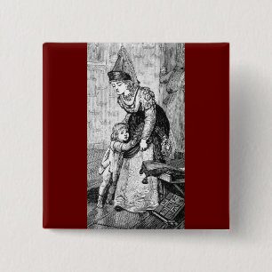 Mediaeval Times 15 Cm Square Badge