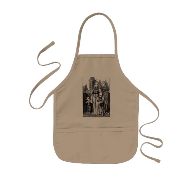 Mediaeval Times Kids Apron (Front)