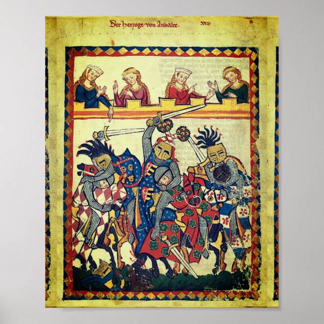 Mediaeval Tournament Poster (Front)