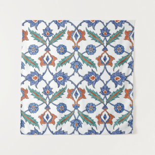Mediaeval Turkish Tiles: Floral Ornament. Tapestry