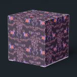 Mediaeval vibes   favour box<br><div class="desc">Mediaeval vibes is a mysterious pattern with horses and rose trees,  beautiful design for boho or gothic home.</div>