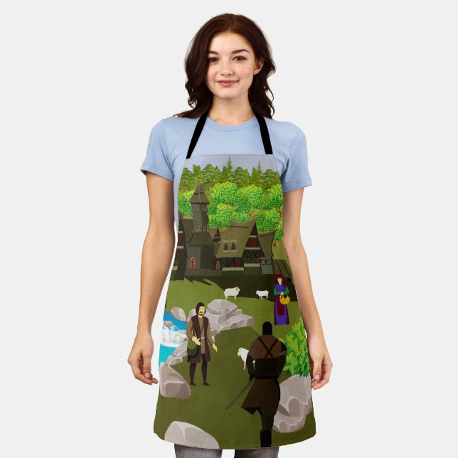 Mediaeval Village Apron (Worn)