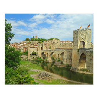Mediaeval Village Besalú Spain Photo Print