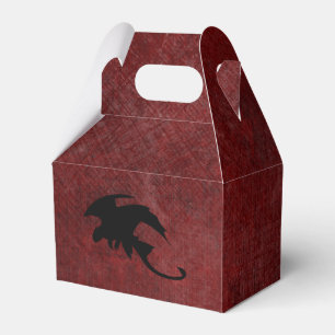 Mediaeval Vintage Fantasy Dragon Favour Box