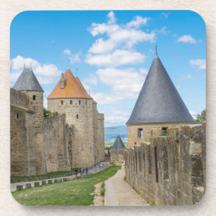 Mediaeval Walls of Carcassonne Coaster