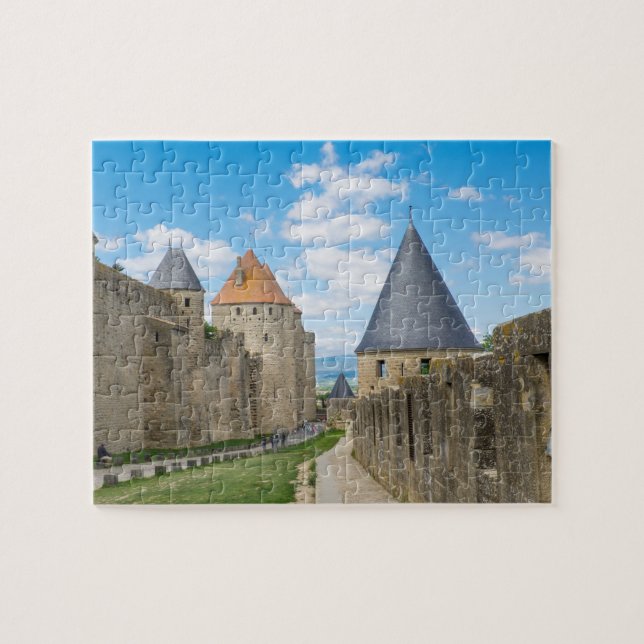 Mediaeval Walls of Carcassonne Jigsaw Puzzle (Horizontal)