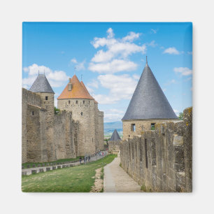 Mediaeval Walls of Carcassonne Magnet