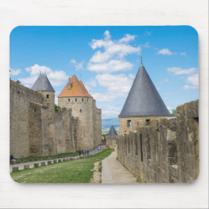 Mediaeval Walls of Carcassonne Mouse Pad