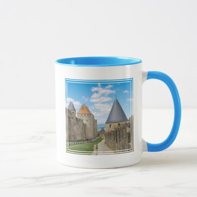 Mediaeval Walls of Carcassonne Mug (Right)