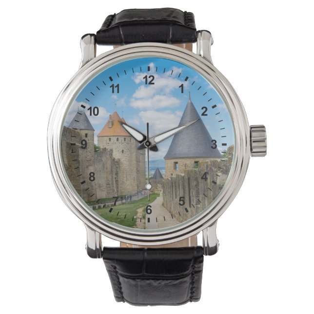 Mediaeval Walls of Carcassonne Watch (Front)
