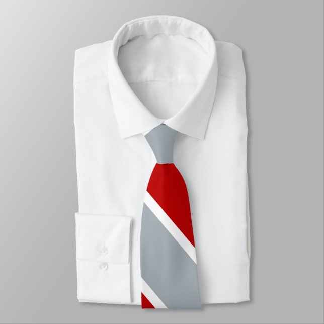 Mediaeval Warrior University Stripe Tie (Tied)