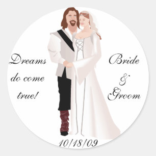 Mediaeval Wedding Envelope Seals