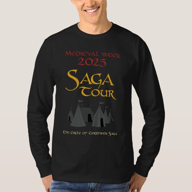 Mediaeval Week 2025 Men's Long Sleeve T-Shirt (Front)