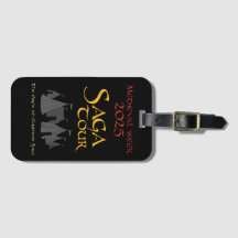 Mediaeval Week 2025 Souvenir Luggage Tag